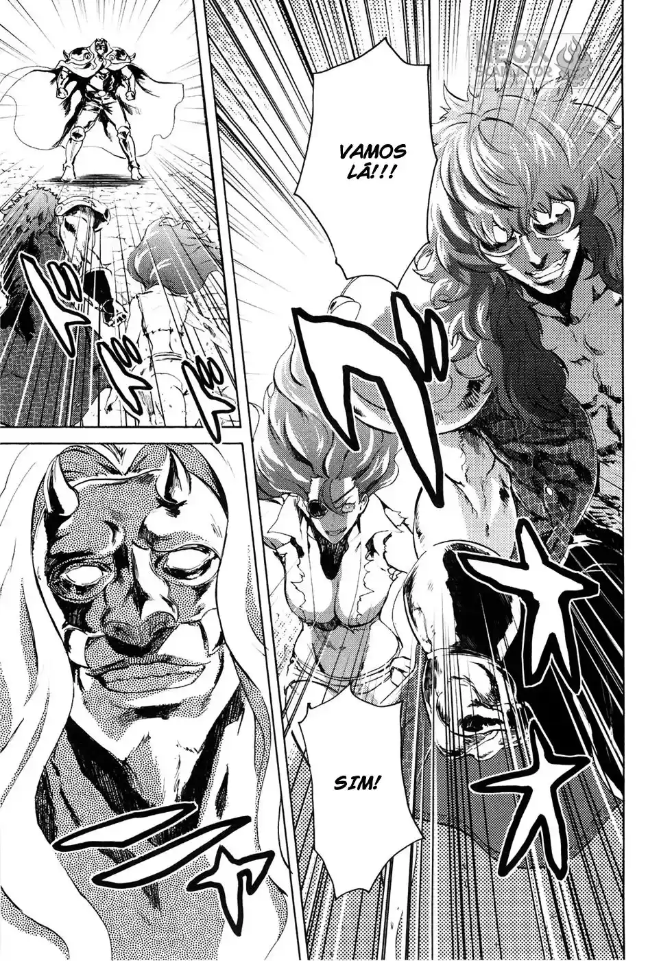 Read Black and Blue Hungry Wolf - Fist of the North Star Rei Gaiden PT Manga Online