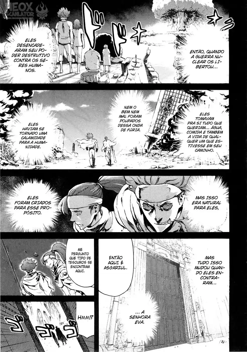 Read Black and Blue Hungry Wolf - Fist of the North Star Rei Gaiden PT Manga Online