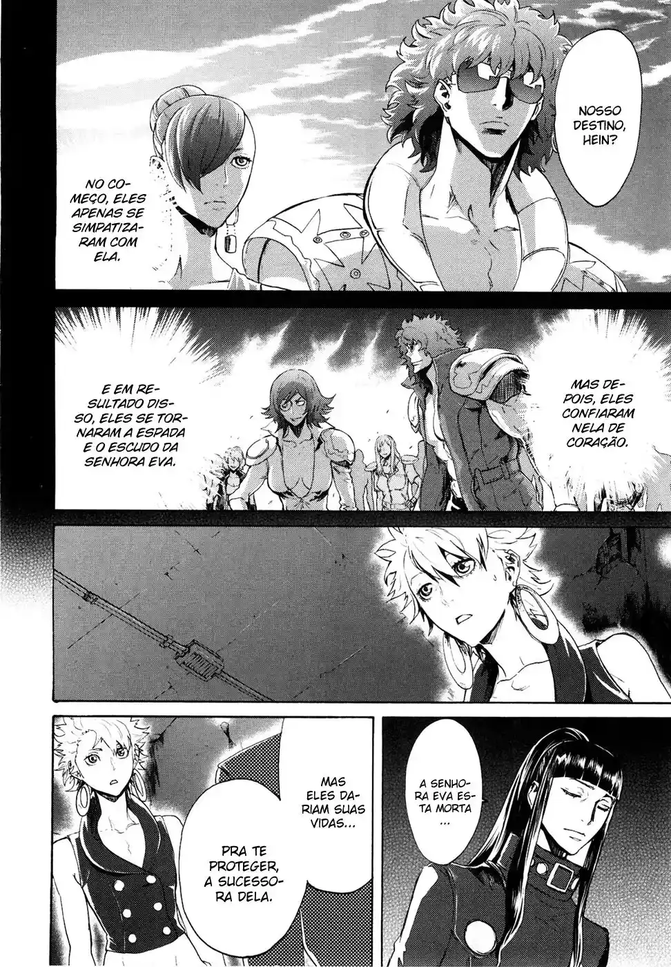 Read Black and Blue Hungry Wolf - Fist of the North Star Rei Gaiden PT Manga Online