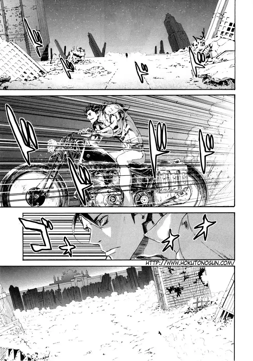 Read Black and Blue Hungry Wolf - Fist of the North Star Rei Gaiden PT Manga Online