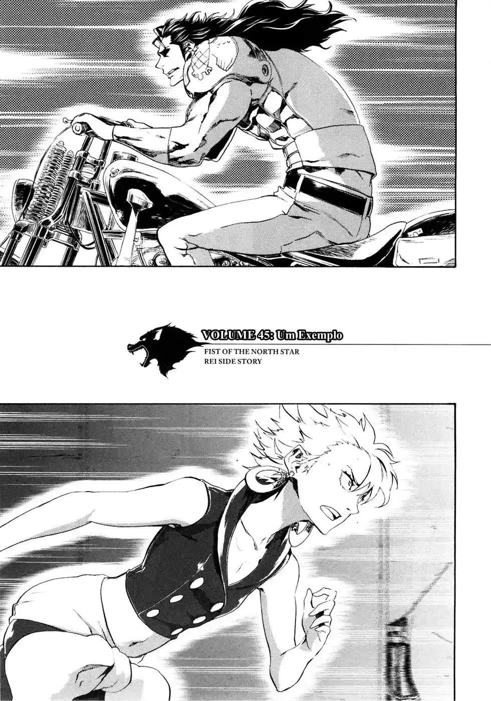 Read Black and Blue Hungry Wolf - Fist of the North Star Rei Gaiden PT Manga Online