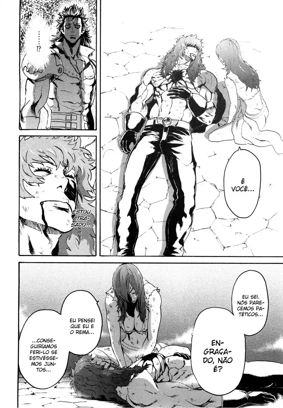 Read Black and Blue Hungry Wolf - Fist of the North Star Rei Gaiden PT Manga Online