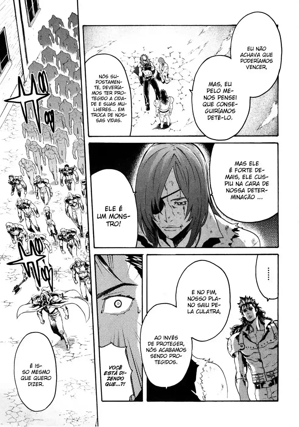 Read Black and Blue Hungry Wolf - Fist of the North Star Rei Gaiden PT Manga Online