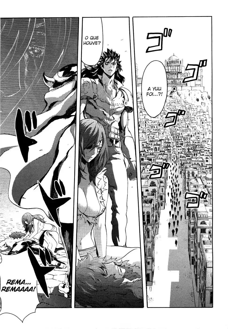 Read Black and Blue Hungry Wolf - Fist of the North Star Rei Gaiden PT Manga Online