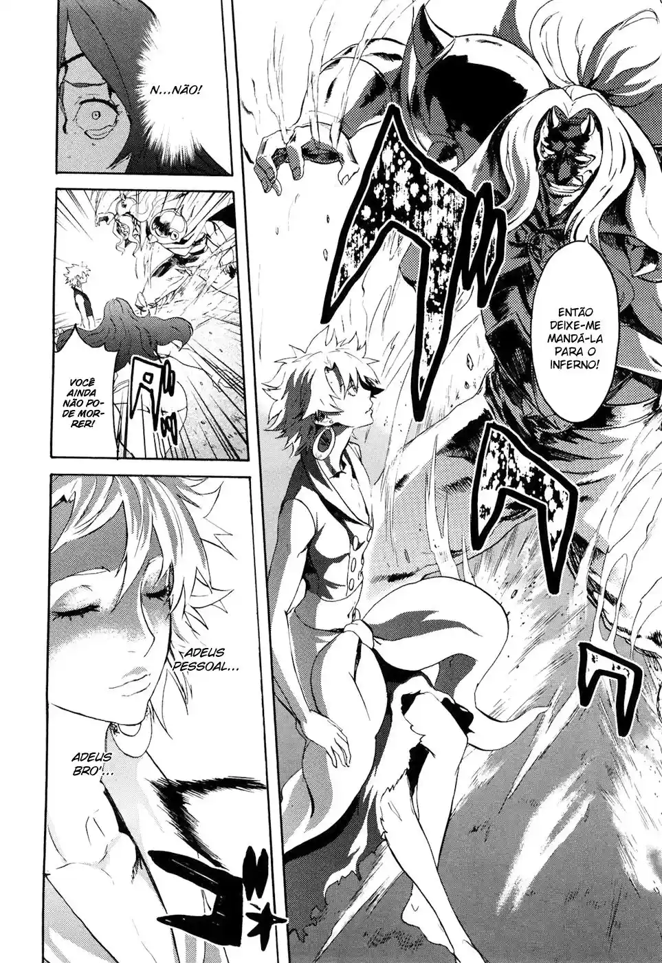 Read Black and Blue Hungry Wolf - Fist of the North Star Rei Gaiden PT Manga Online