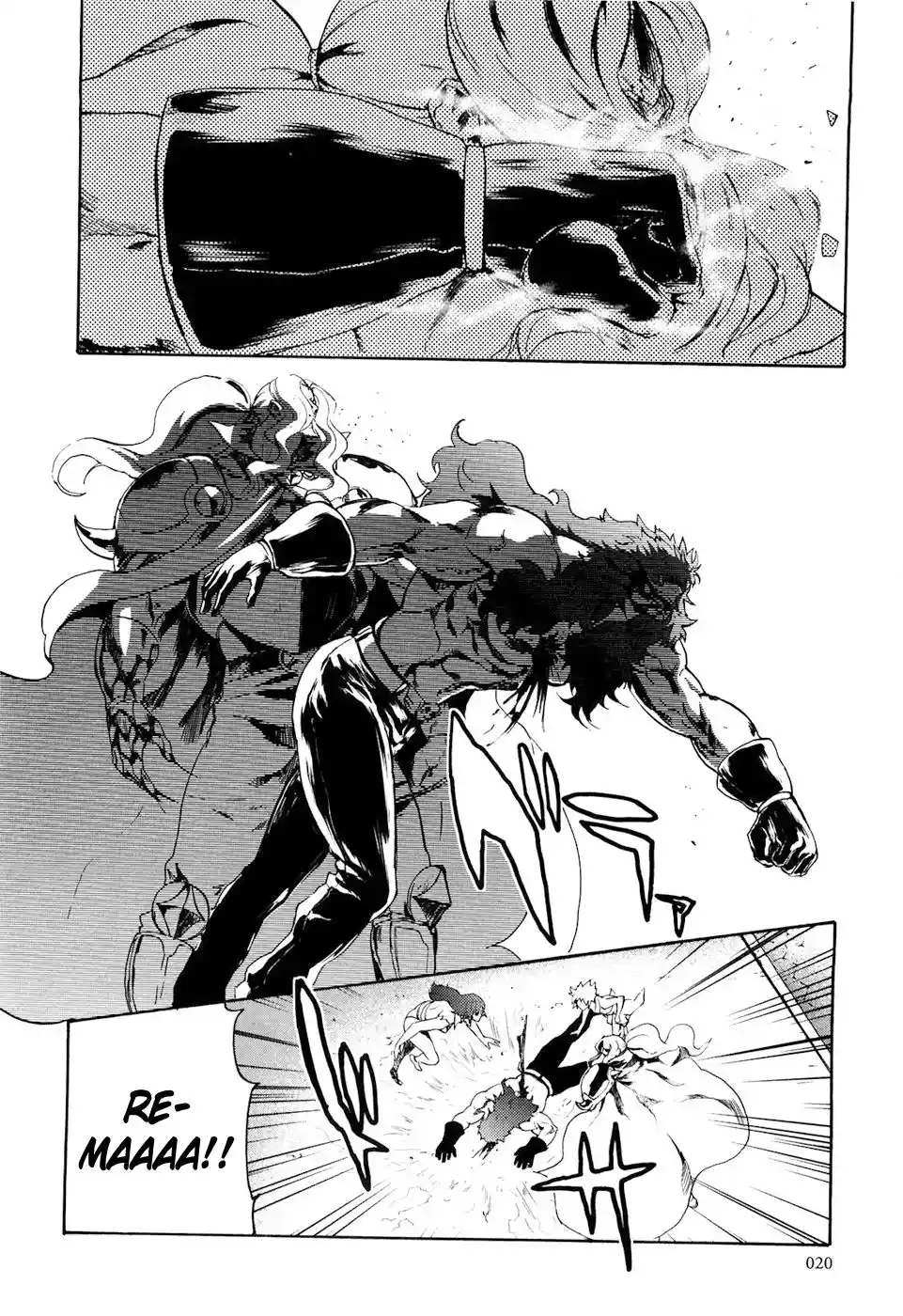 Read Black and Blue Hungry Wolf - Fist of the North Star Rei Gaiden PT Manga Online