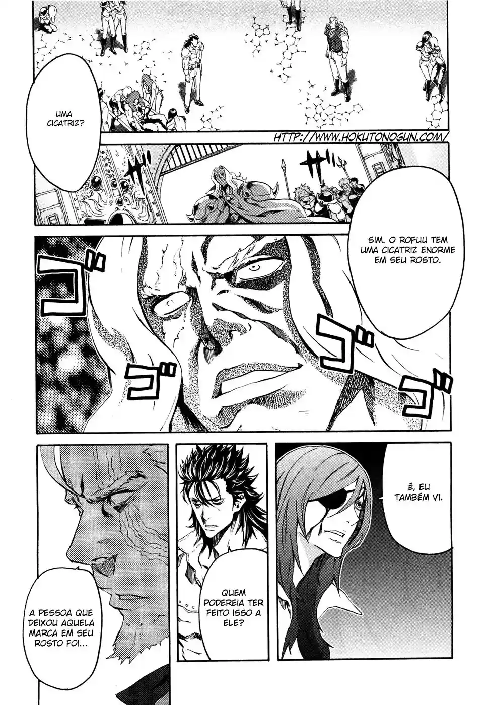 Read Black and Blue Hungry Wolf - Fist of the North Star Rei Gaiden PT Manga Online