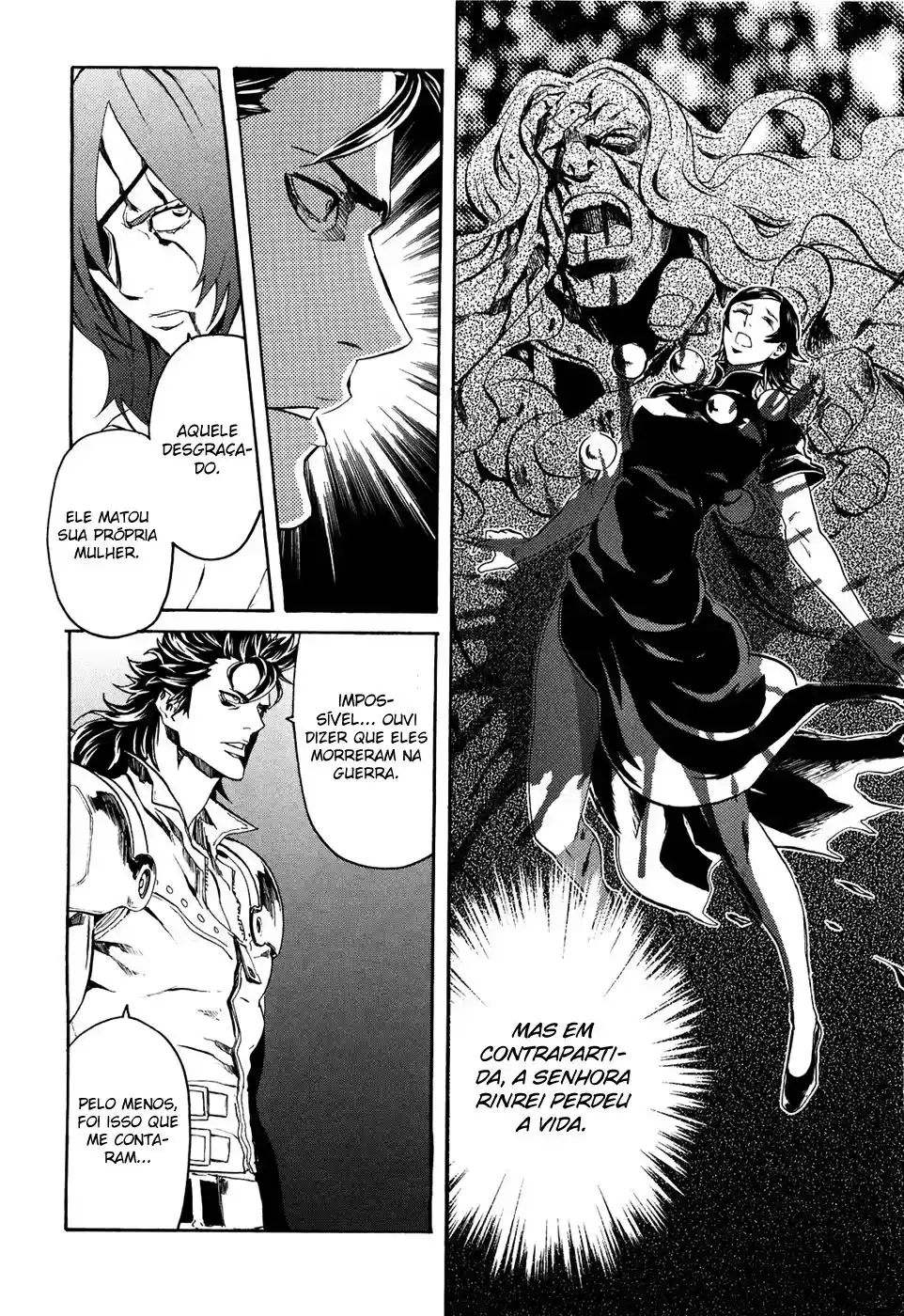 Read Black and Blue Hungry Wolf - Fist of the North Star Rei Gaiden PT Manga Online
