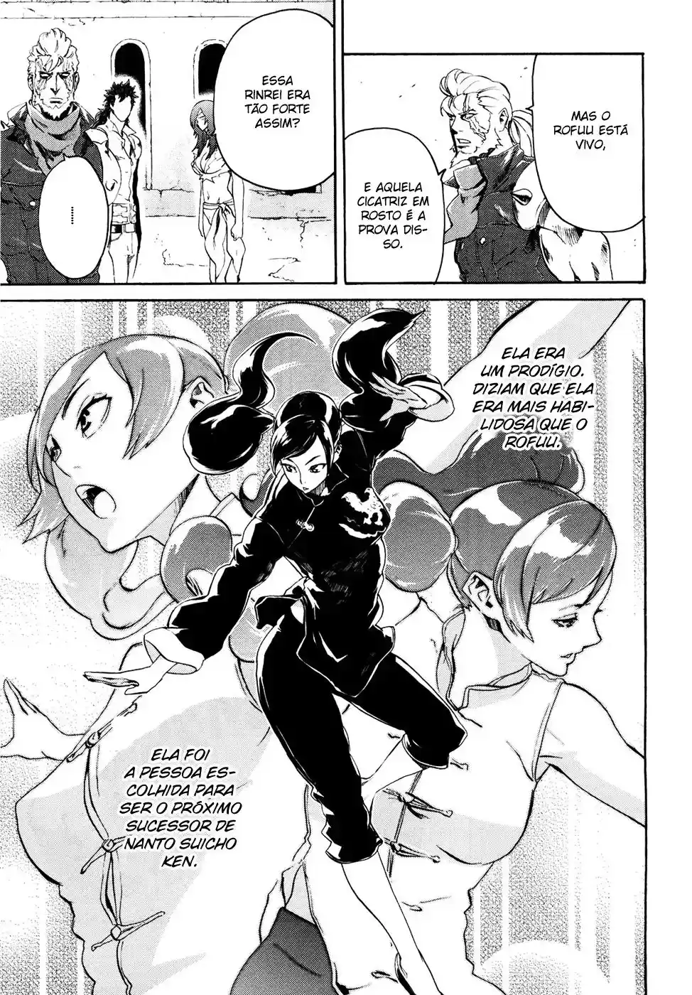 Read Black and Blue Hungry Wolf - Fist of the North Star Rei Gaiden PT Manga Online