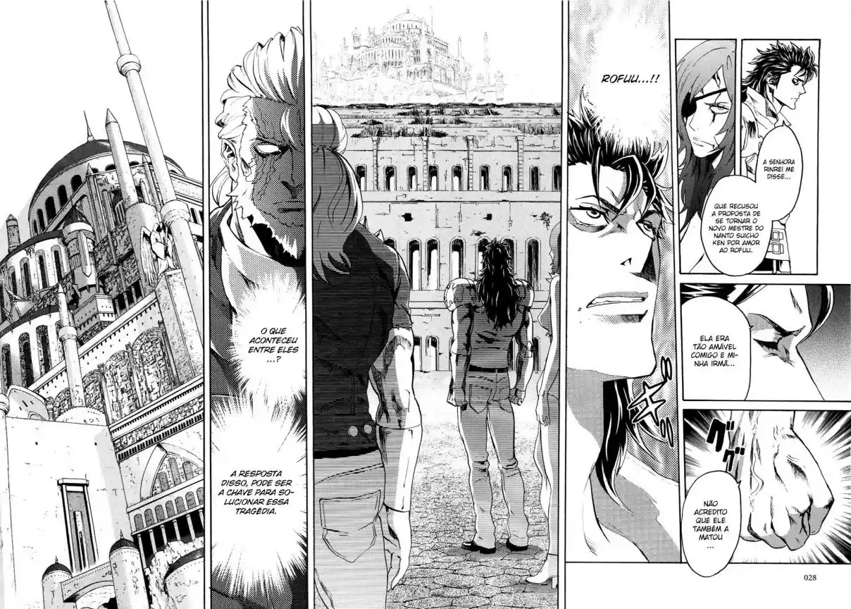 Read Black and Blue Hungry Wolf - Fist of the North Star Rei Gaiden PT Manga Online