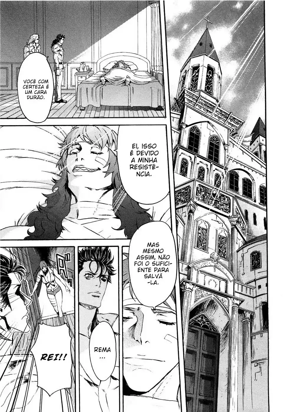 Read Black and Blue Hungry Wolf - Fist of the North Star Rei Gaiden PT Manga Online