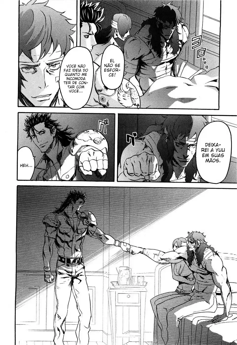 Read Black and Blue Hungry Wolf - Fist of the North Star Rei Gaiden PT Manga Online