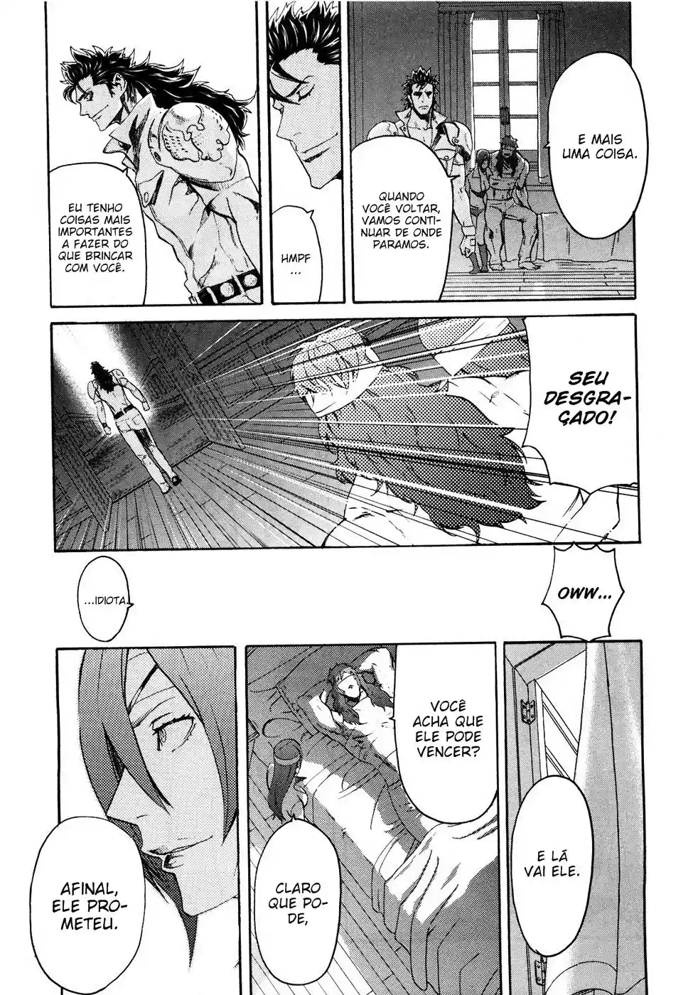 Read Black and Blue Hungry Wolf - Fist of the North Star Rei Gaiden PT Manga Online