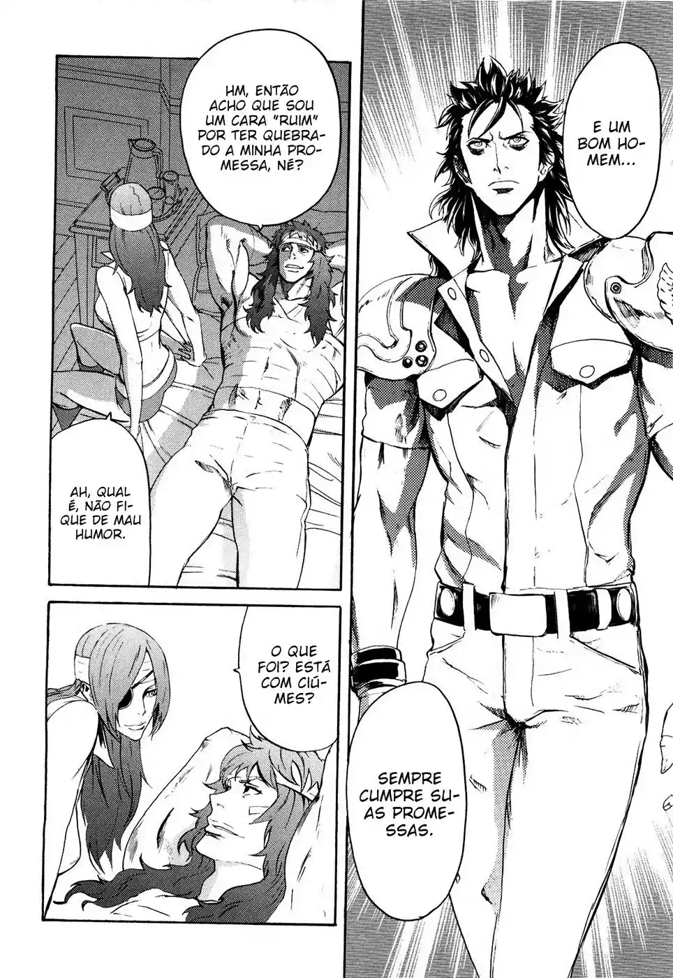 Read Black and Blue Hungry Wolf - Fist of the North Star Rei Gaiden PT Manga Online