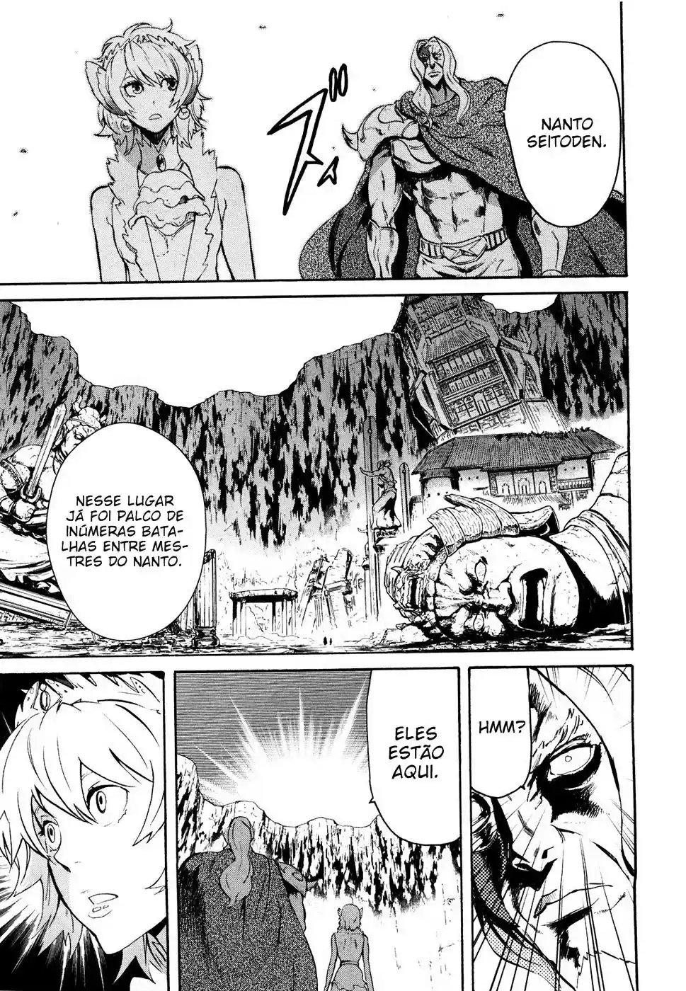 Read Black and Blue Hungry Wolf - Fist of the North Star Rei Gaiden PT Manga Online