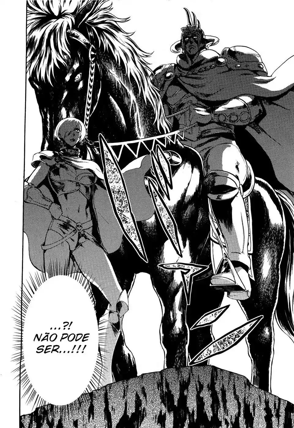 Read Black and Blue Hungry Wolf - Fist of the North Star Rei Gaiden PT Manga Online