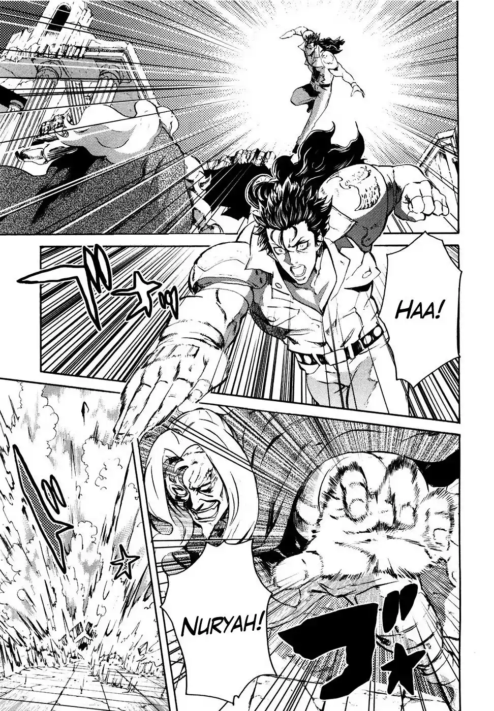 Read Black and Blue Hungry Wolf - Fist of the North Star Rei Gaiden PT Manga Online