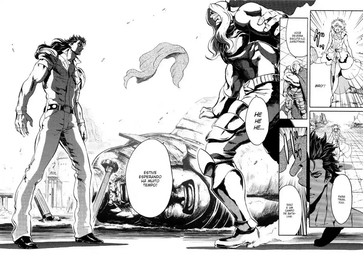 Read Black and Blue Hungry Wolf - Fist of the North Star Rei Gaiden PT Manga Online