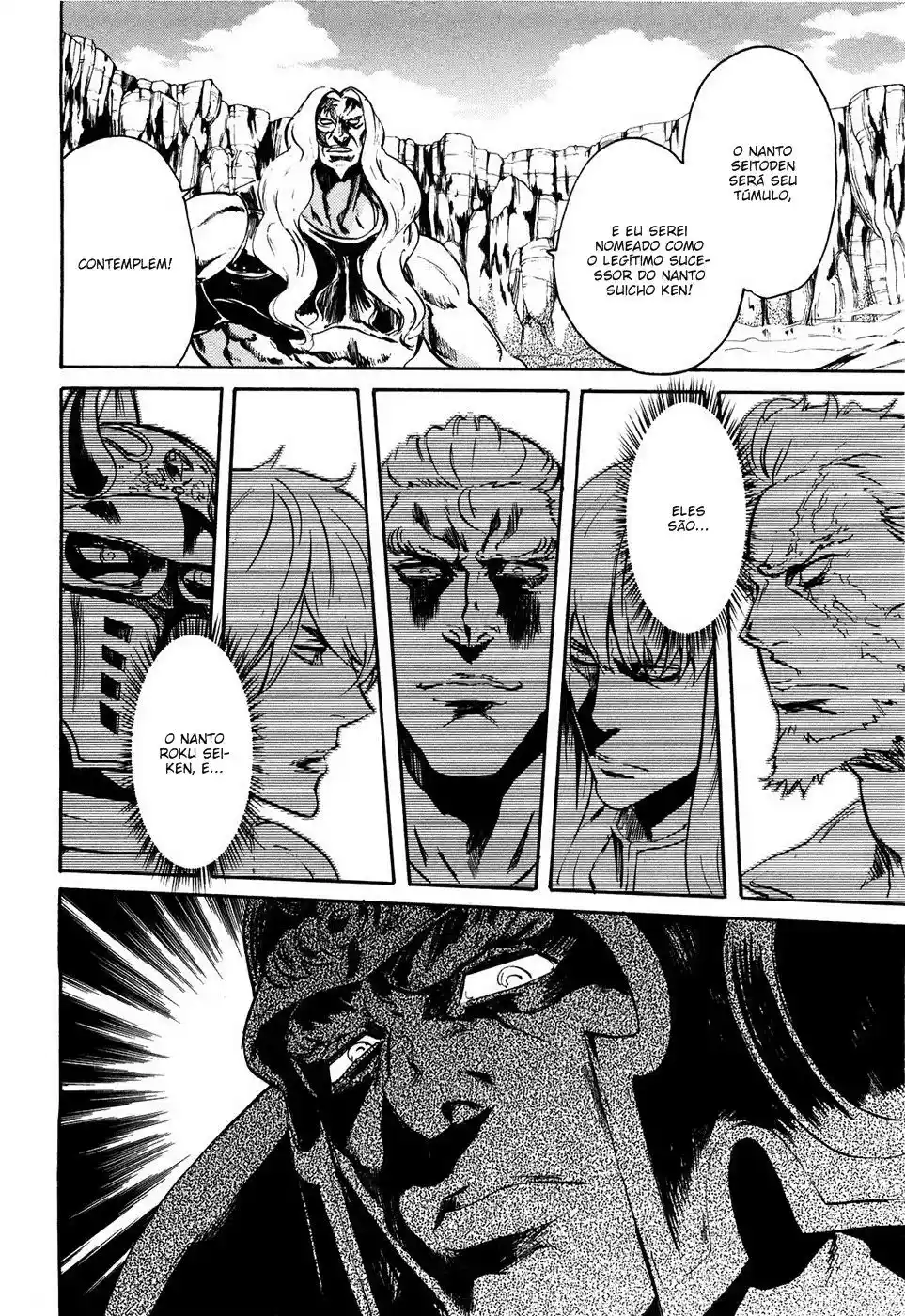 Read Black and Blue Hungry Wolf - Fist of the North Star Rei Gaiden PT Manga Online