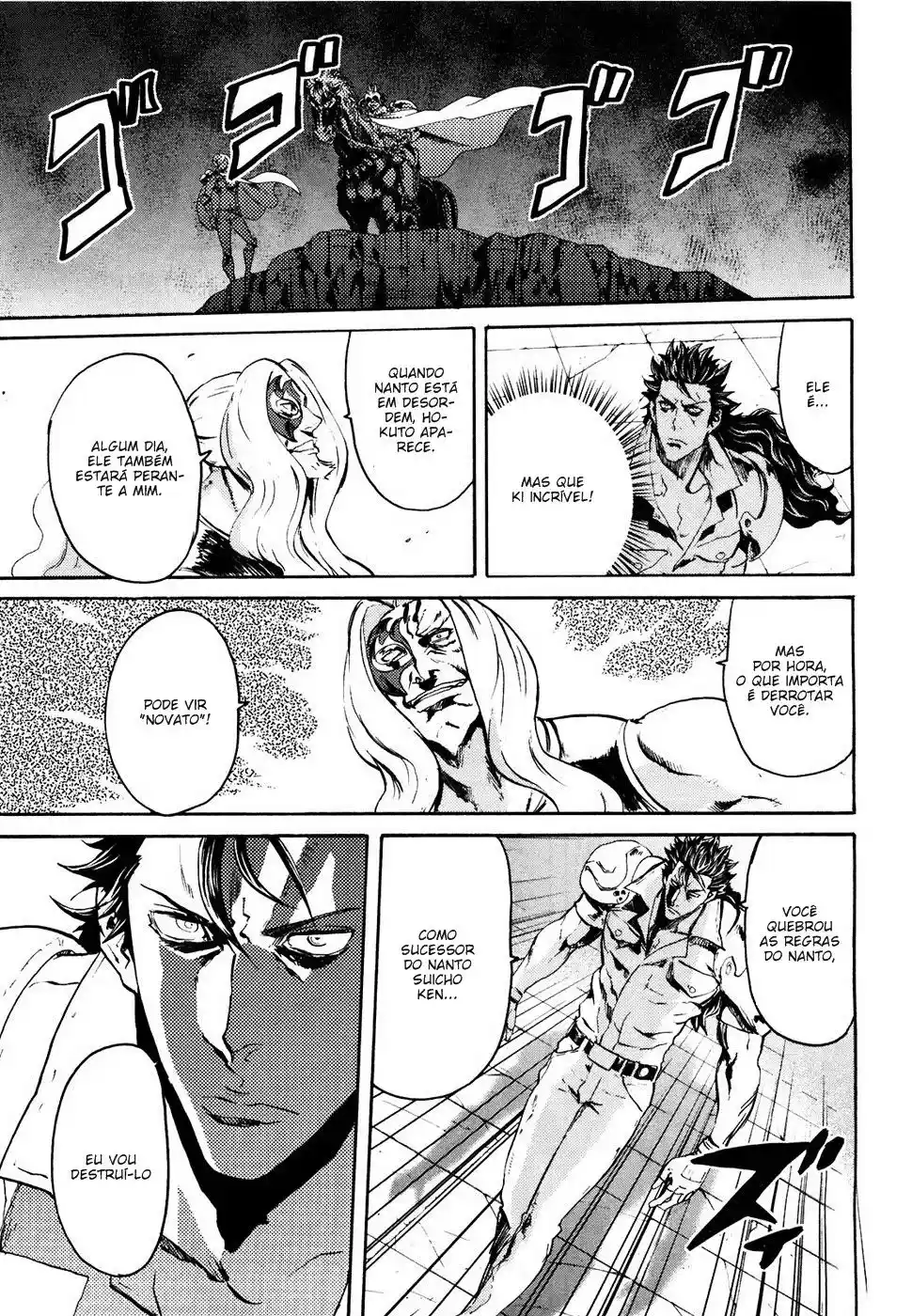 Read Black and Blue Hungry Wolf - Fist of the North Star Rei Gaiden PT Manga Online