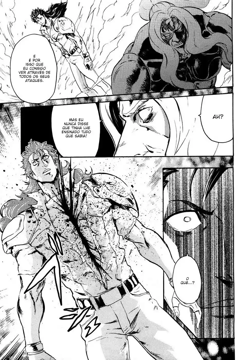 Read Black and Blue Hungry Wolf - Fist of the North Star Rei Gaiden PT Manga Online