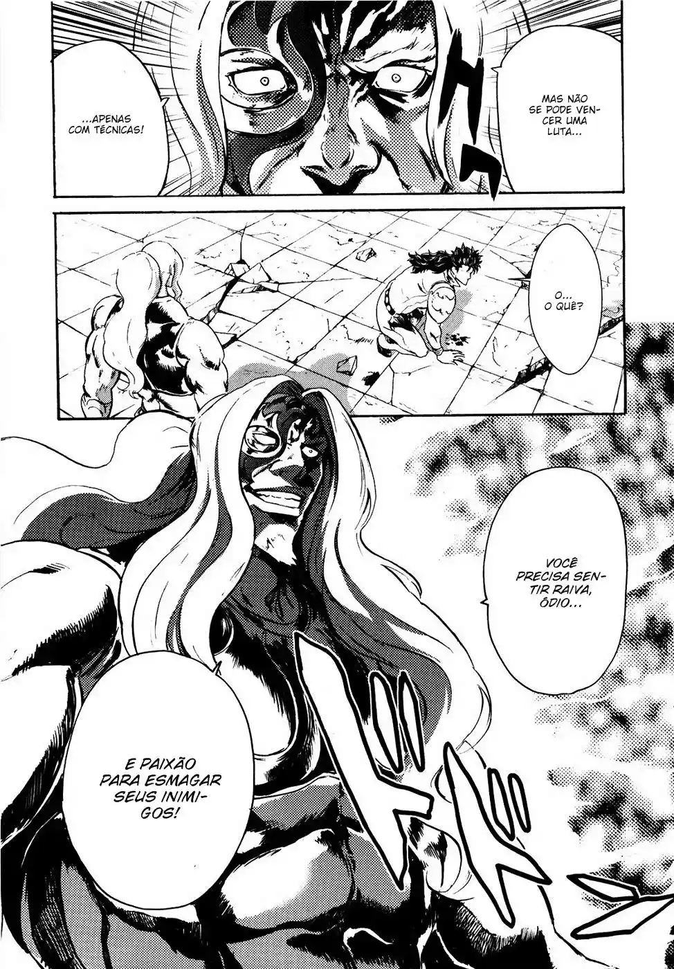 Read Black and Blue Hungry Wolf - Fist of the North Star Rei Gaiden PT Manga Online