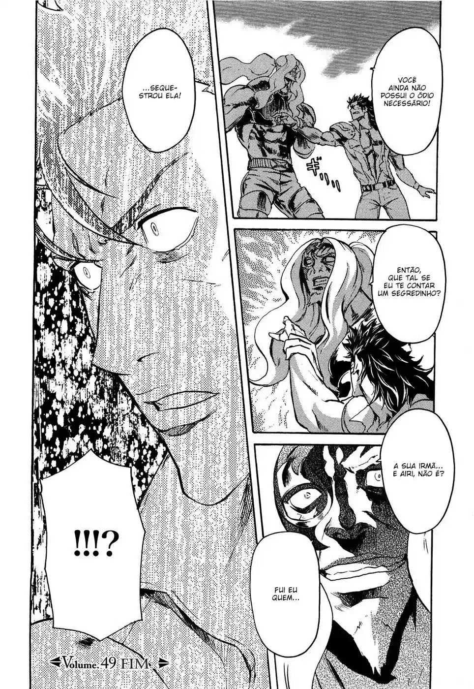 Read Black and Blue Hungry Wolf - Fist of the North Star Rei Gaiden PT Manga Online