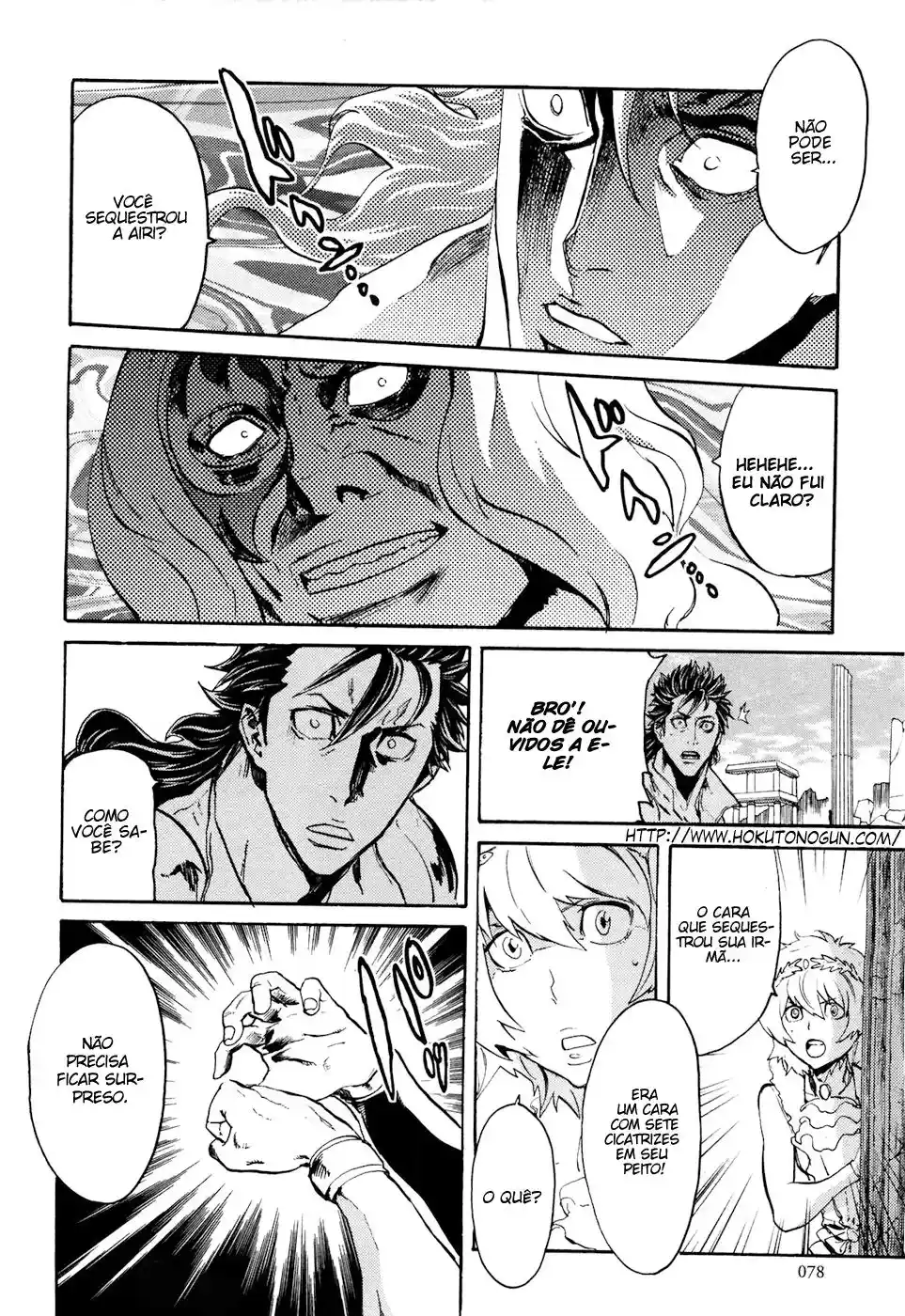 Read Black and Blue Hungry Wolf - Fist of the North Star Rei Gaiden PT Manga Online