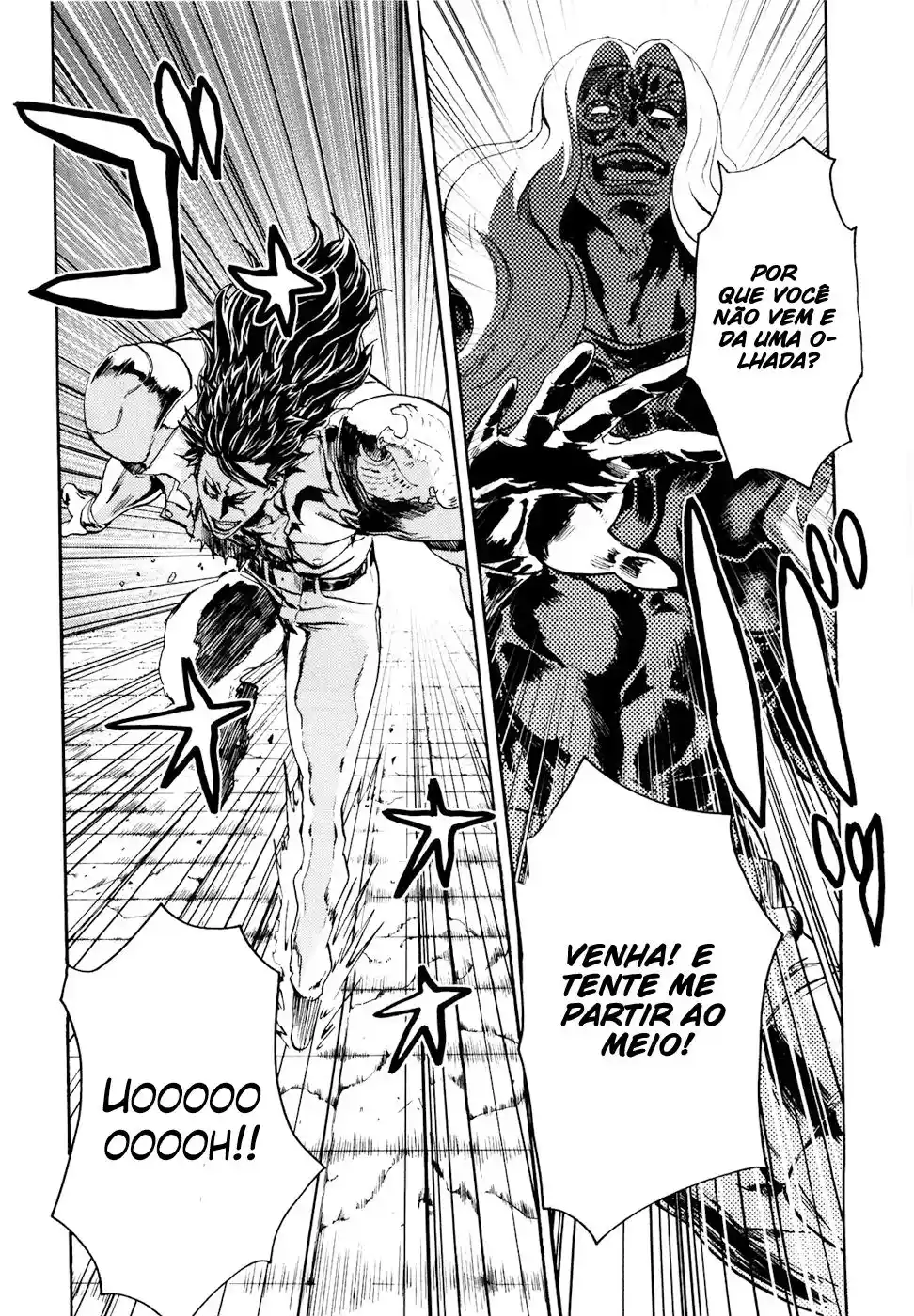 Read Black and Blue Hungry Wolf - Fist of the North Star Rei Gaiden PT Manga Online