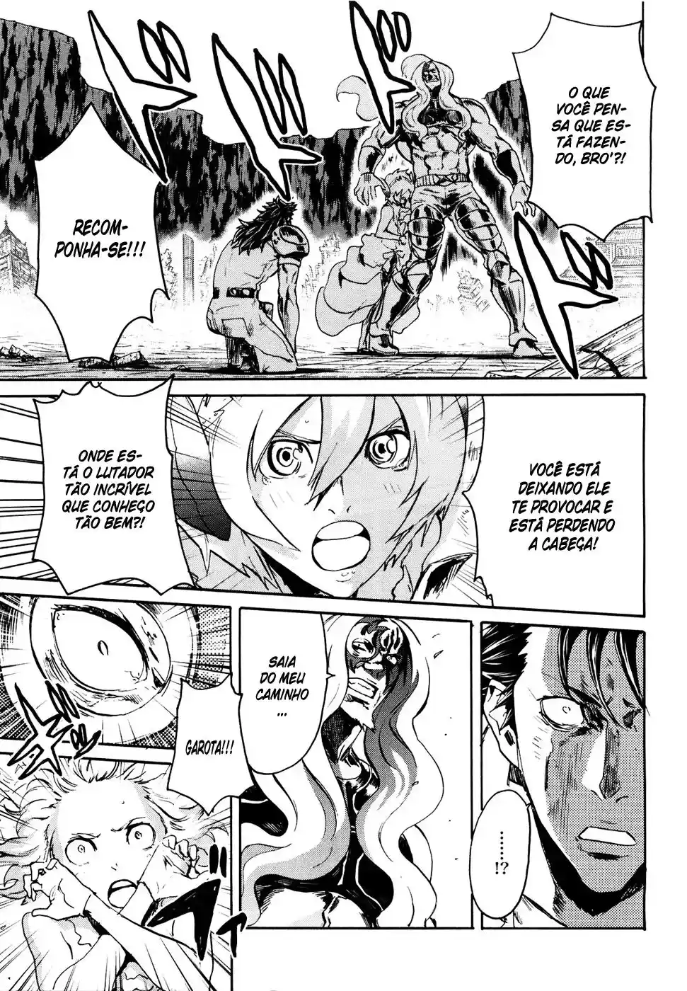 Read Black and Blue Hungry Wolf - Fist of the North Star Rei Gaiden PT Manga Online