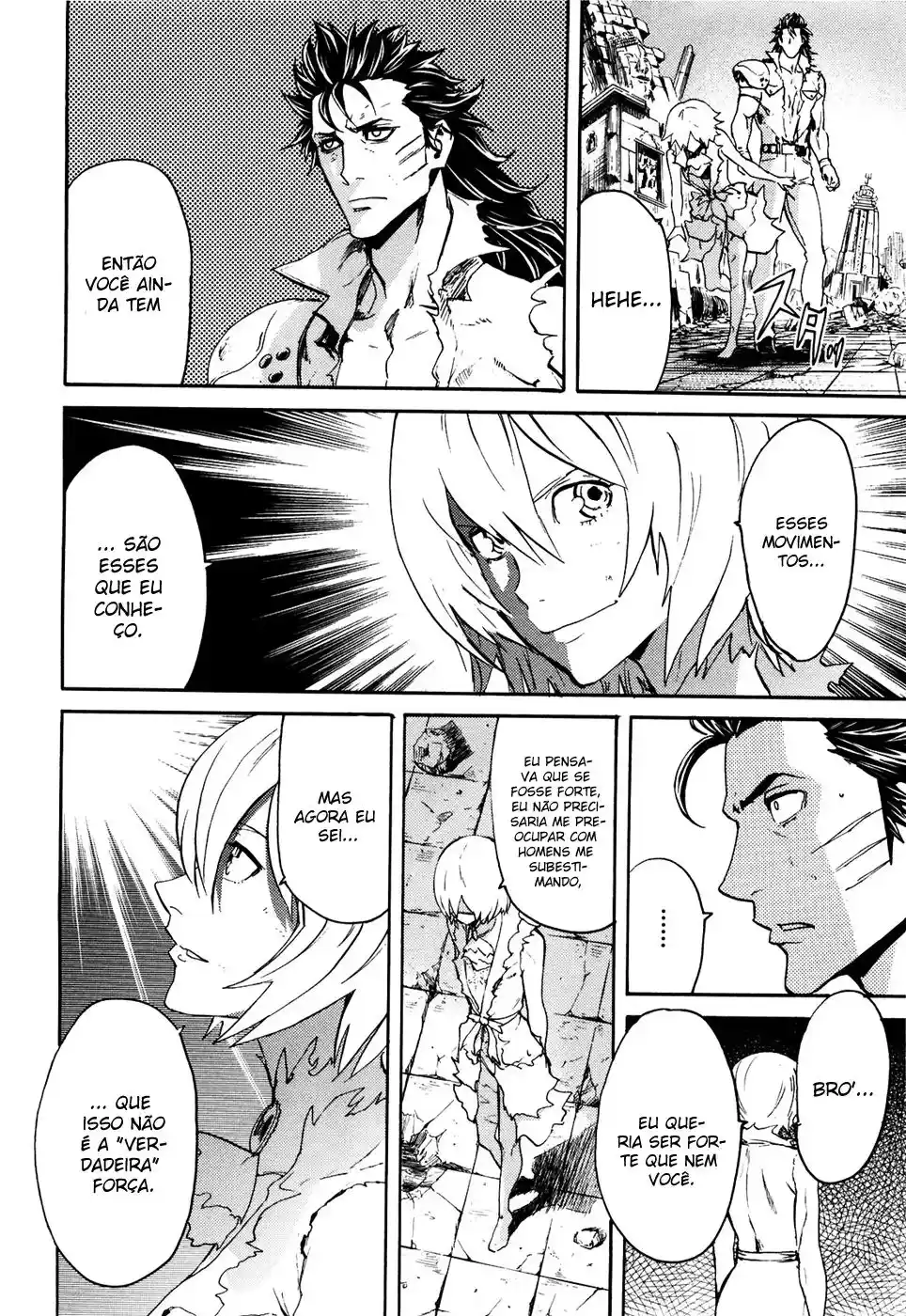 Read Black and Blue Hungry Wolf - Fist of the North Star Rei Gaiden PT Manga Online