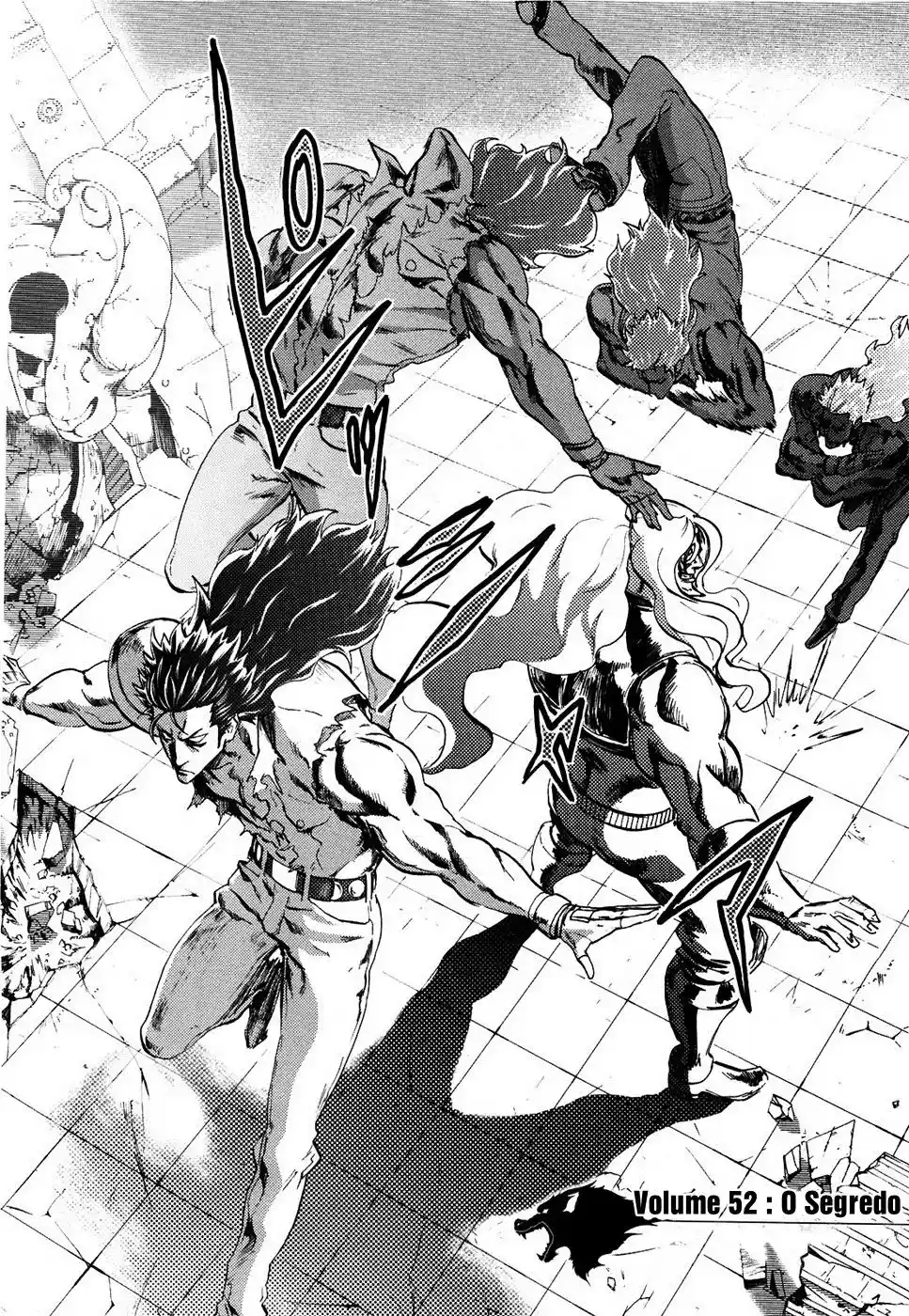 Read Black and Blue Hungry Wolf - Fist of the North Star Rei Gaiden PT Manga Online