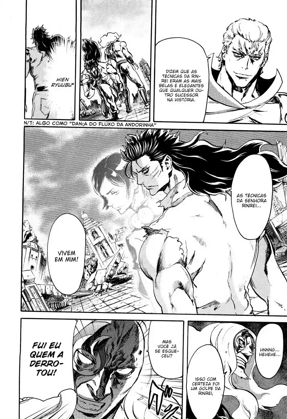 Read Black and Blue Hungry Wolf - Fist of the North Star Rei Gaiden PT Manga Online