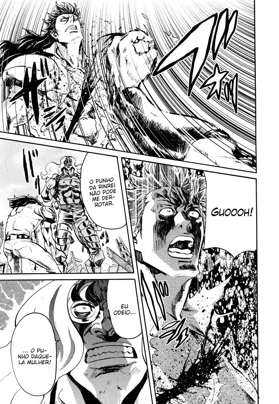 Read Black and Blue Hungry Wolf - Fist of the North Star Rei Gaiden PT Manga Online