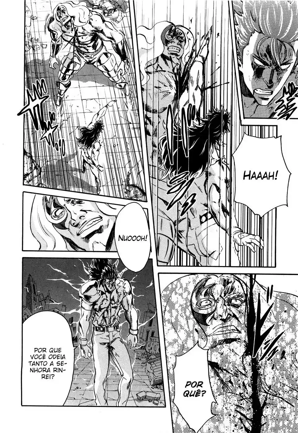 Read Black and Blue Hungry Wolf - Fist of the North Star Rei Gaiden PT Manga Online