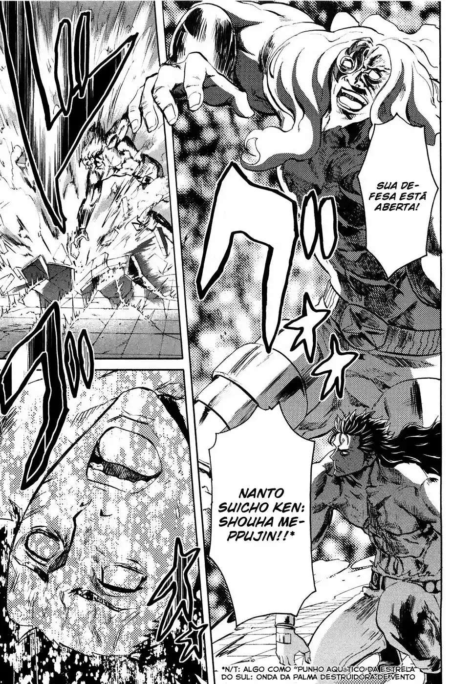 Read Black and Blue Hungry Wolf - Fist of the North Star Rei Gaiden PT Manga Online