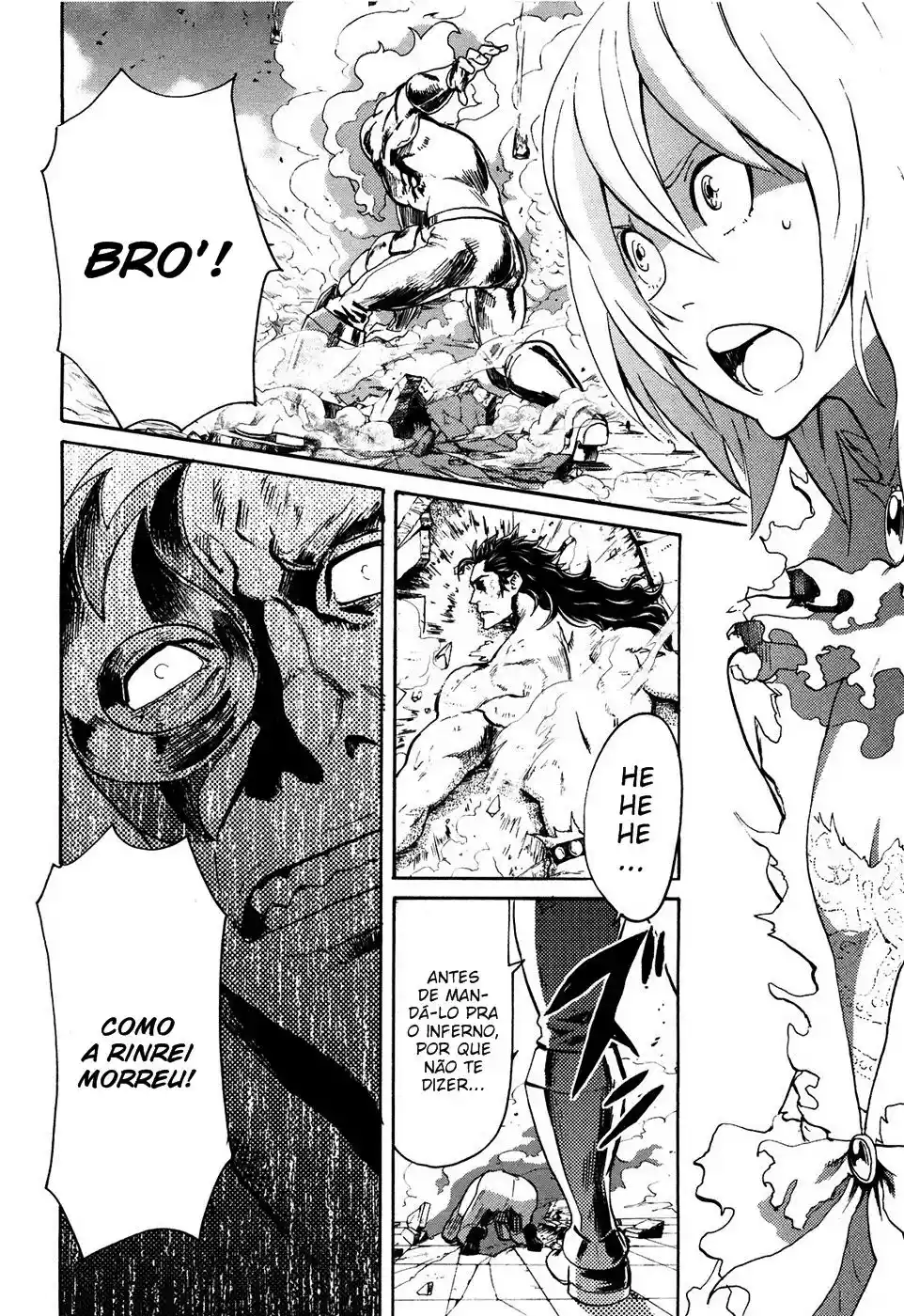 Read Black and Blue Hungry Wolf - Fist of the North Star Rei Gaiden PT Manga Online