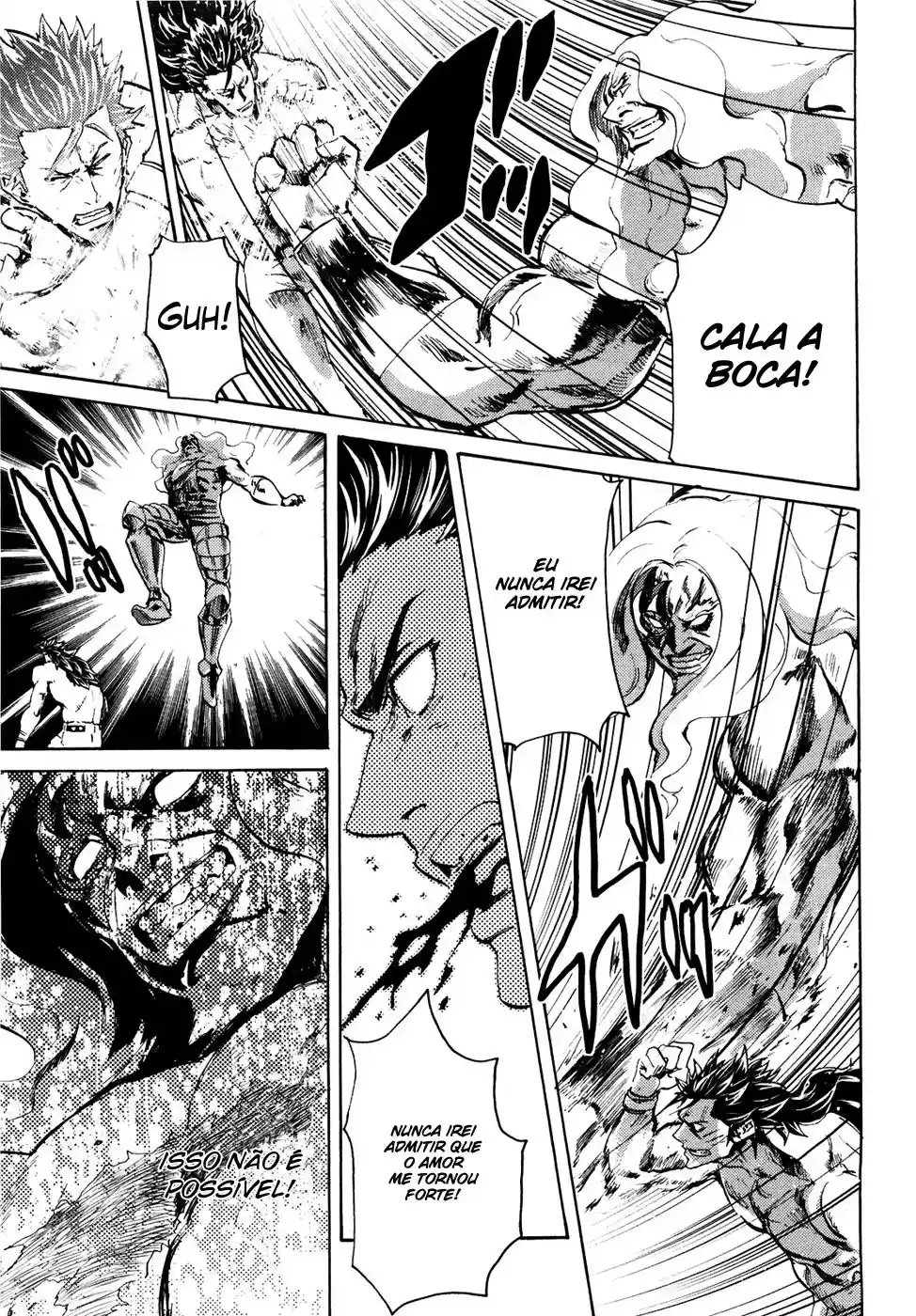 Read Black and Blue Hungry Wolf - Fist of the North Star Rei Gaiden PT Manga Online