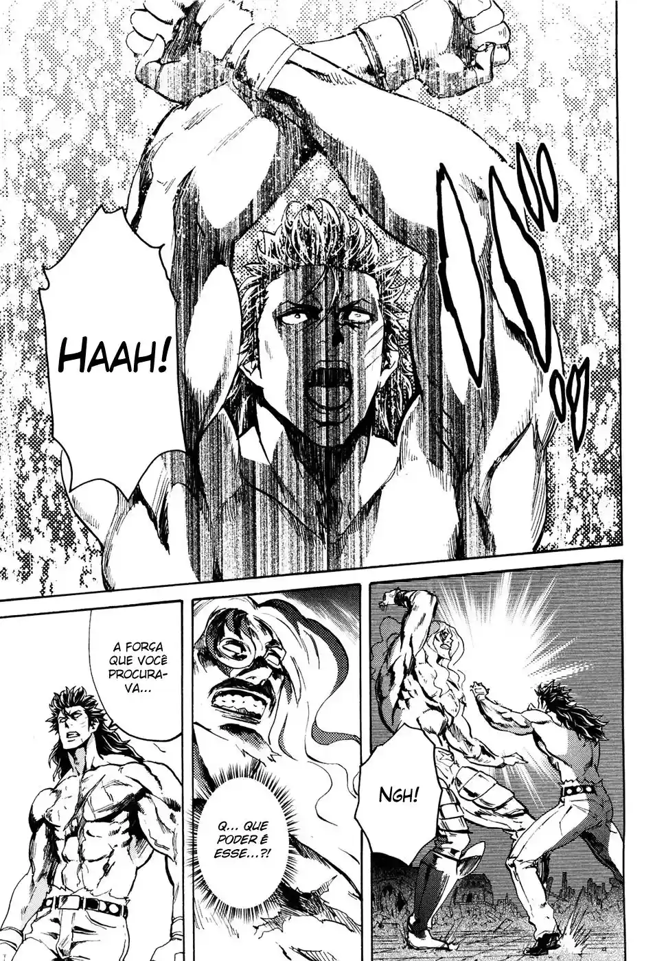 Read Black and Blue Hungry Wolf - Fist of the North Star Rei Gaiden PT Manga Online