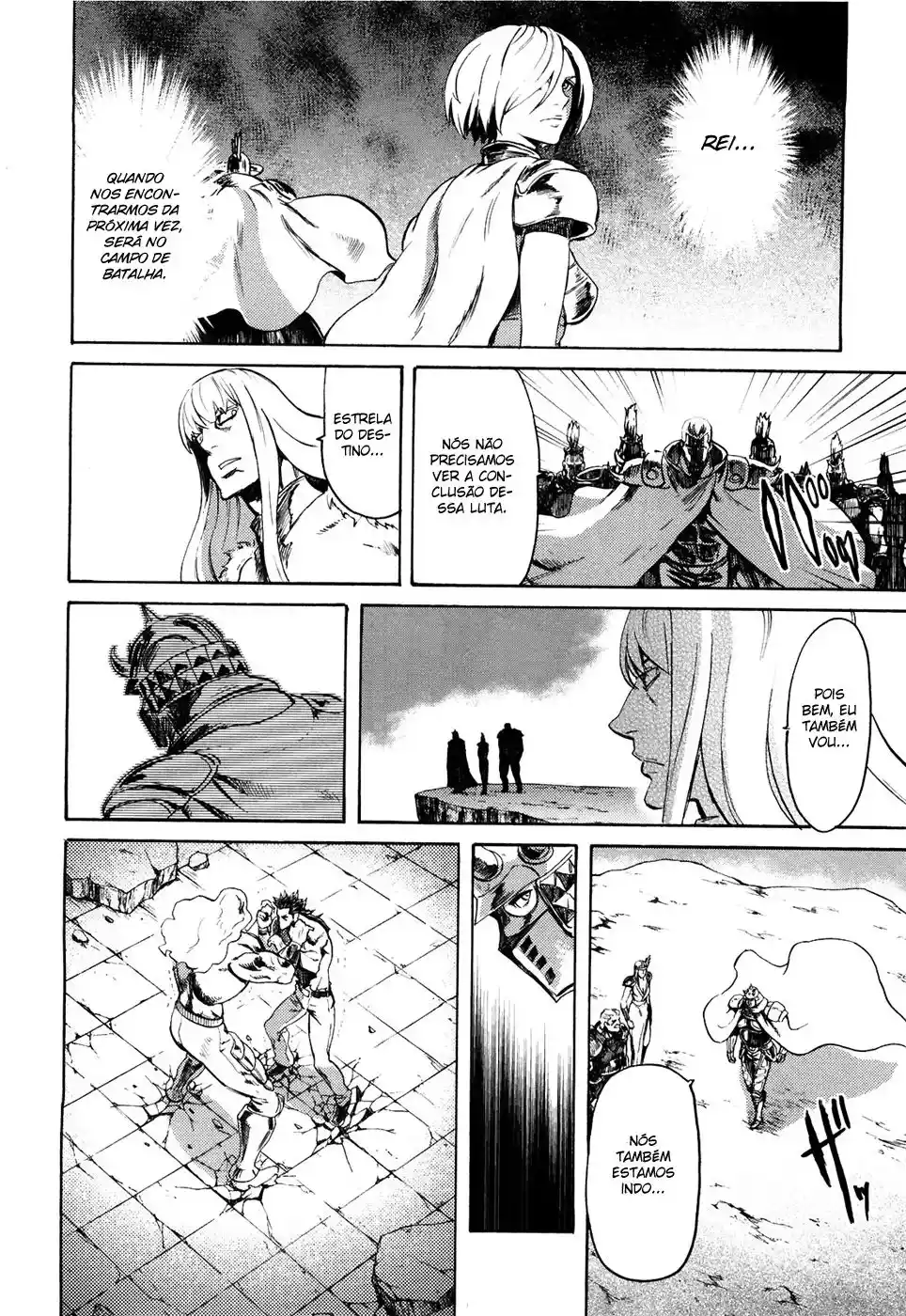 Read Black and Blue Hungry Wolf - Fist of the North Star Rei Gaiden PT Manga Online