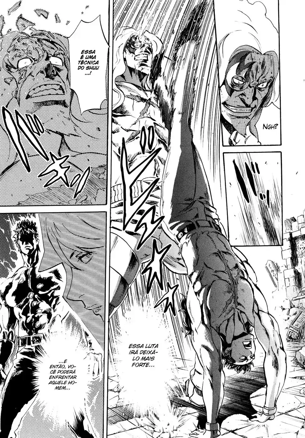 Read Black and Blue Hungry Wolf - Fist of the North Star Rei Gaiden PT Manga Online