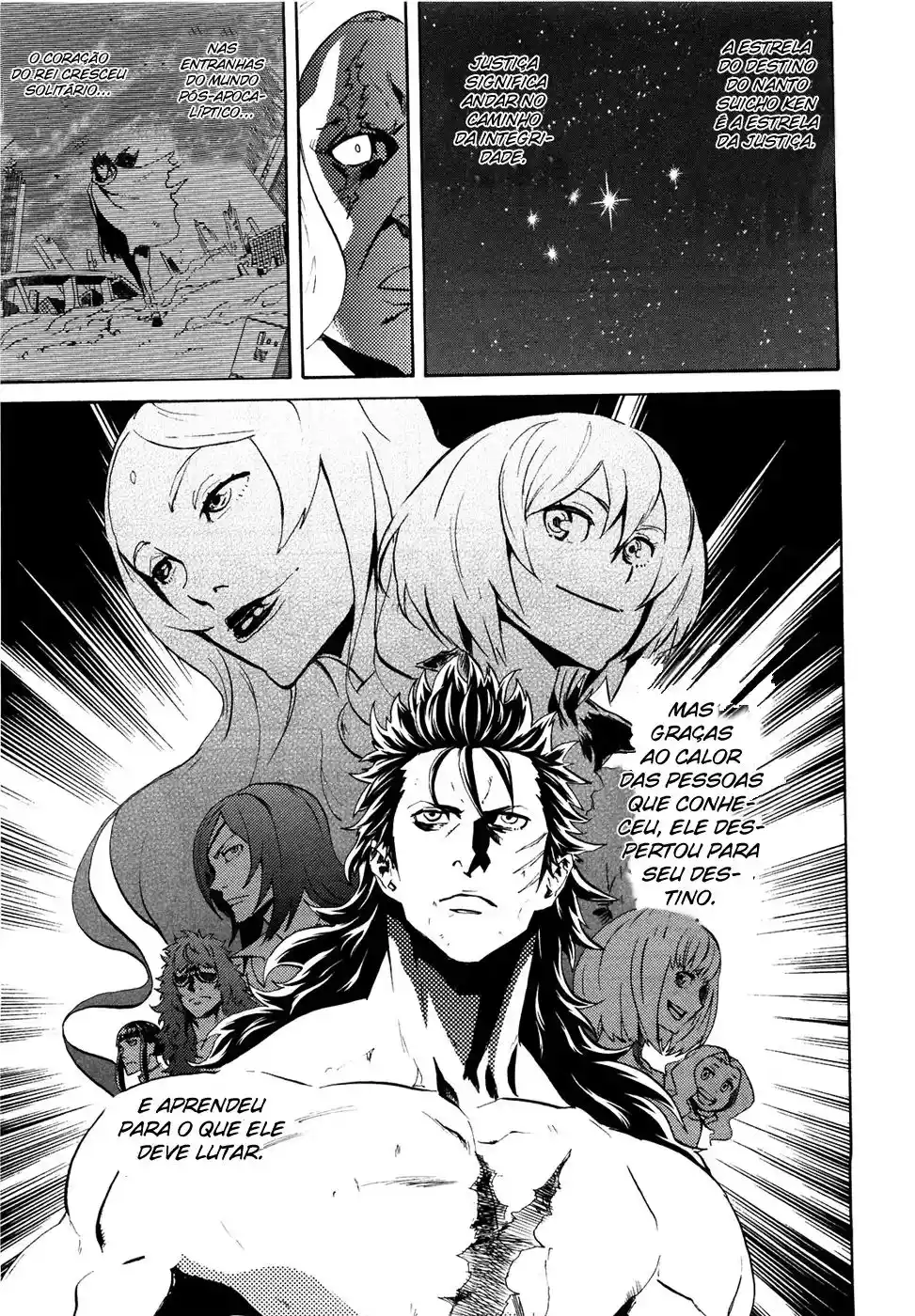 Read Black and Blue Hungry Wolf - Fist of the North Star Rei Gaiden PT Manga Online