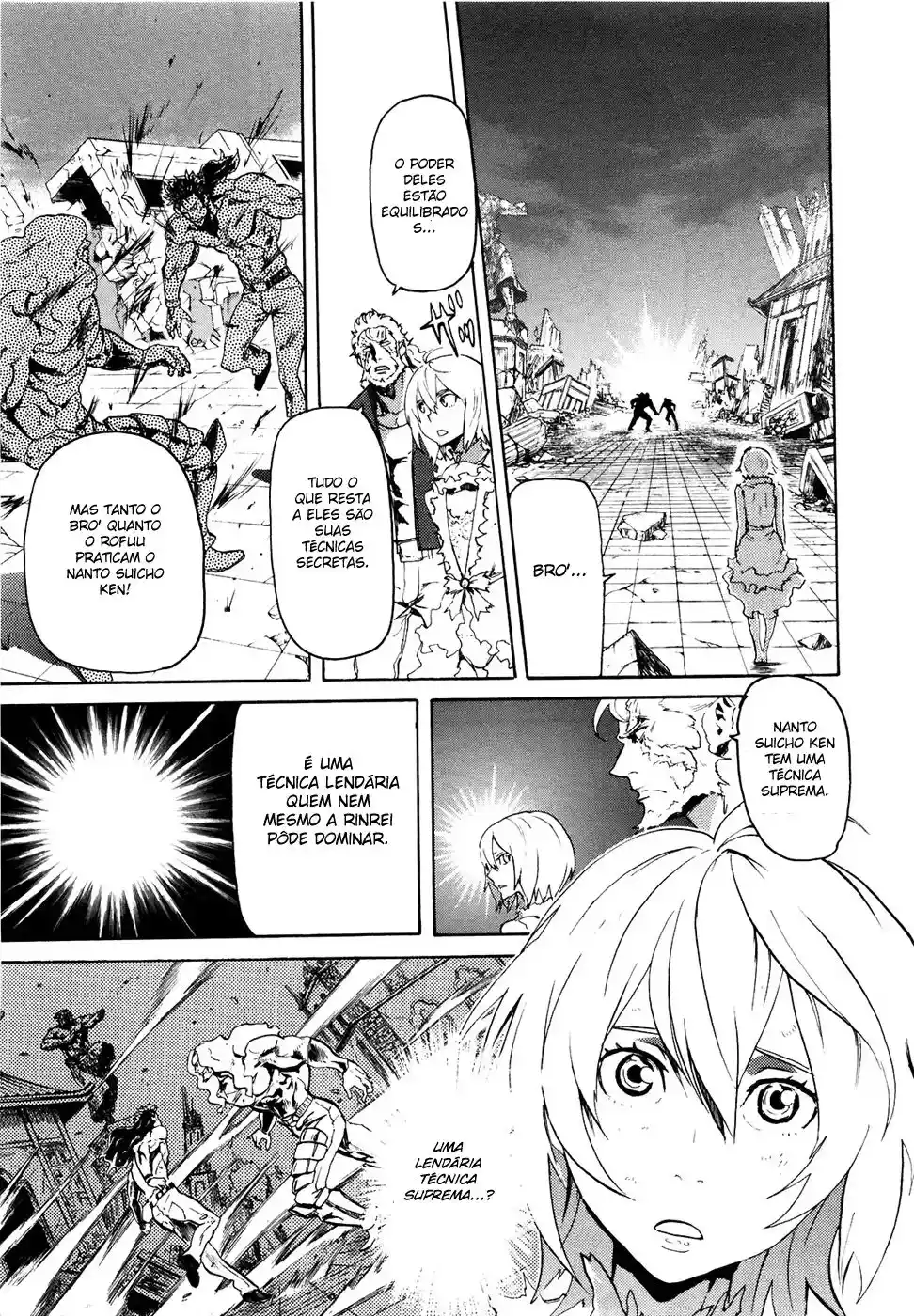 Read Black and Blue Hungry Wolf - Fist of the North Star Rei Gaiden PT Manga Online