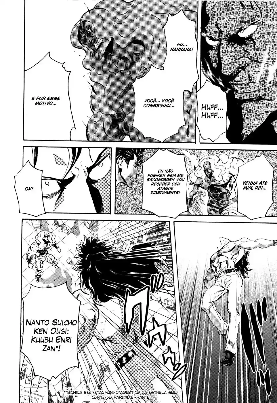 Read Black and Blue Hungry Wolf - Fist of the North Star Rei Gaiden PT Manga Online