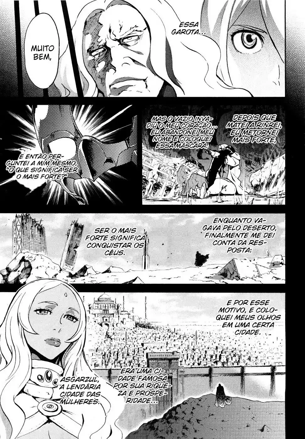 Read Black and Blue Hungry Wolf - Fist of the North Star Rei Gaiden PT Manga Online