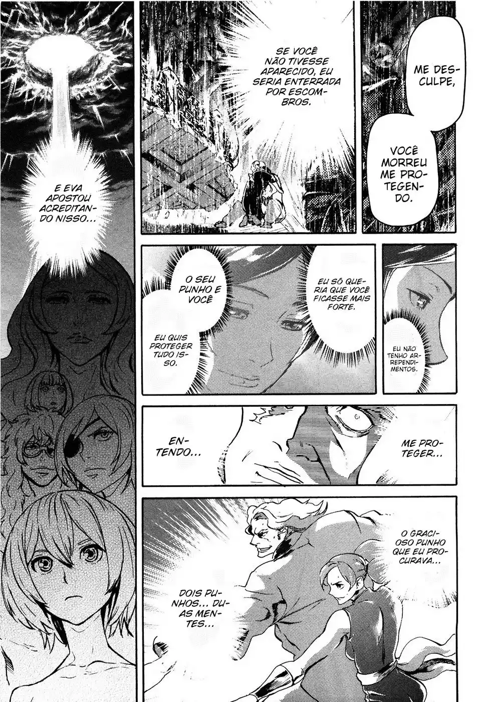 Read Black and Blue Hungry Wolf - Fist of the North Star Rei Gaiden PT Manga Online