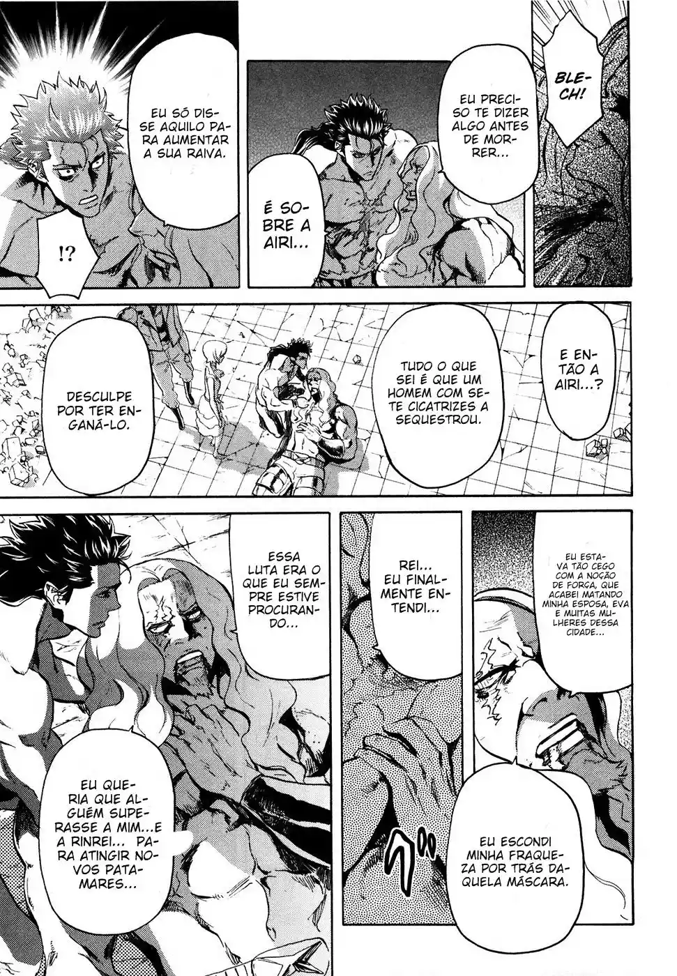 Read Black and Blue Hungry Wolf - Fist of the North Star Rei Gaiden PT Manga Online