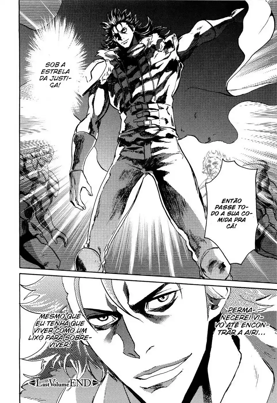 Read Black and Blue Hungry Wolf - Fist of the North Star Rei Gaiden PT Manga Online