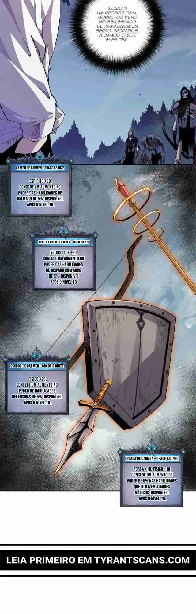 Read Catastrophic Necromancer PT Manga Online