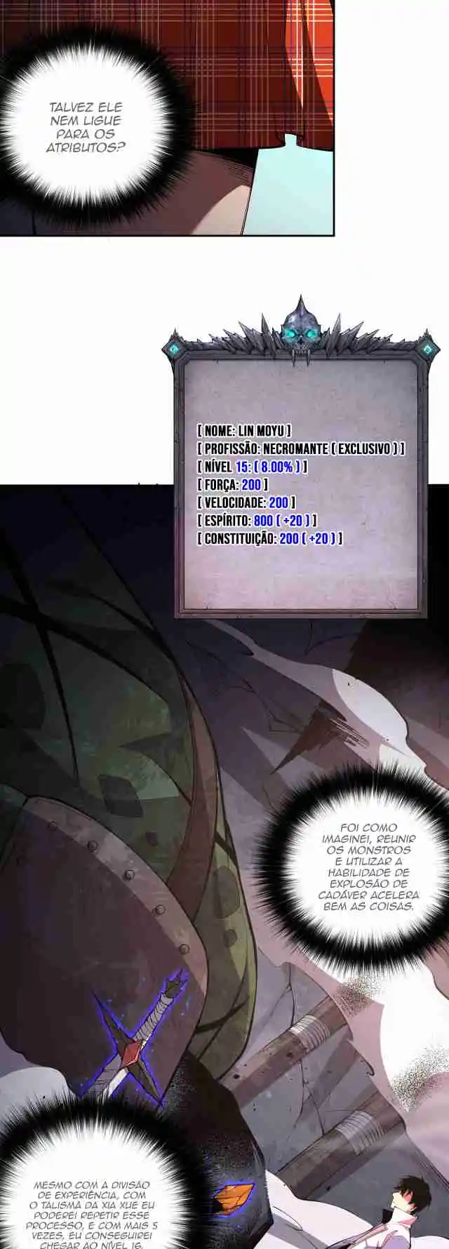 Read Catastrophic Necromancer PT Manga Online